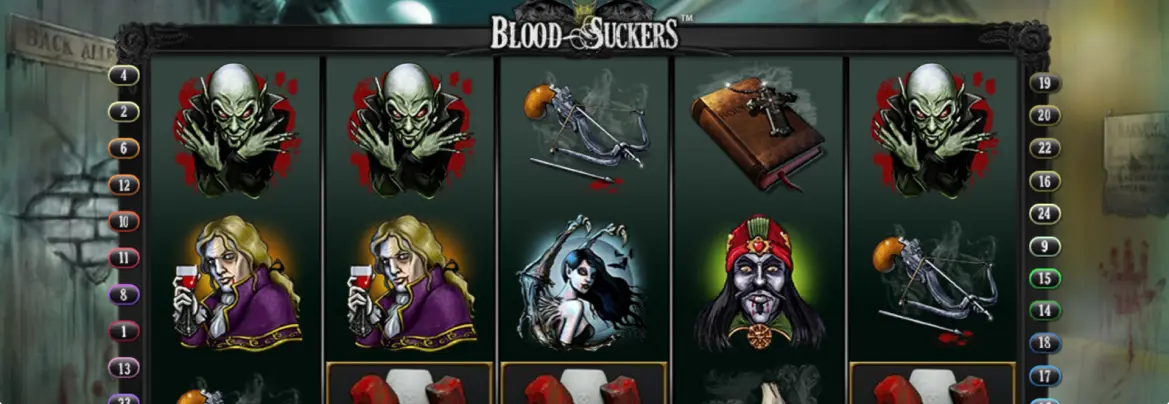 Blood Suckers slot with bonus game