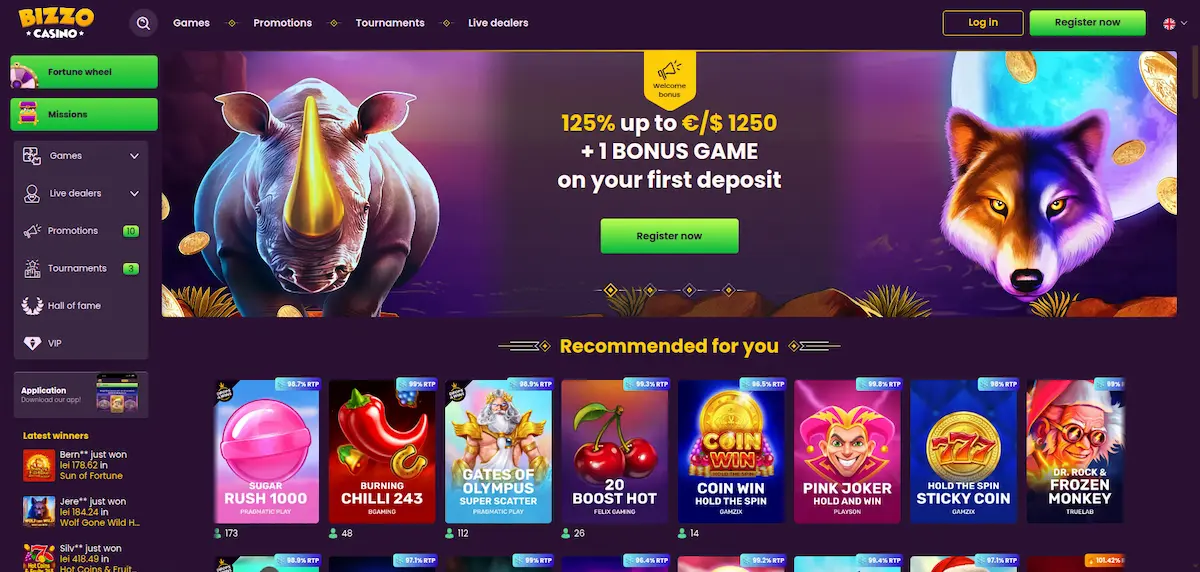 BIZZO casino review
